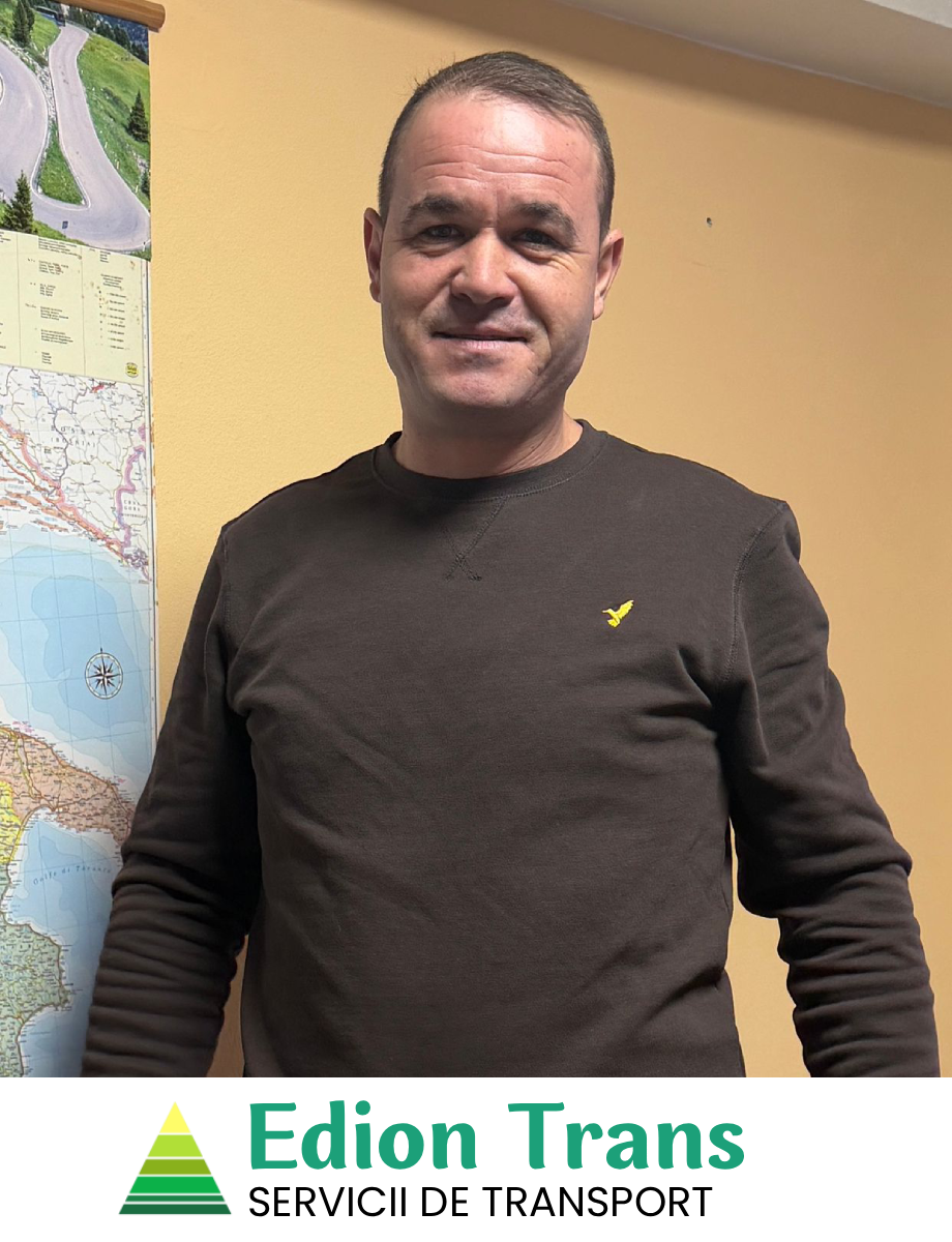 Șoferul Ilie Olaru din echipa Edion Trans